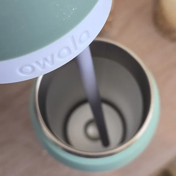 ⭐️ NEW Owala FreeSip Misty Meadow 40 Oz Stainless Steel Water Bottle - Picture 9 of 13